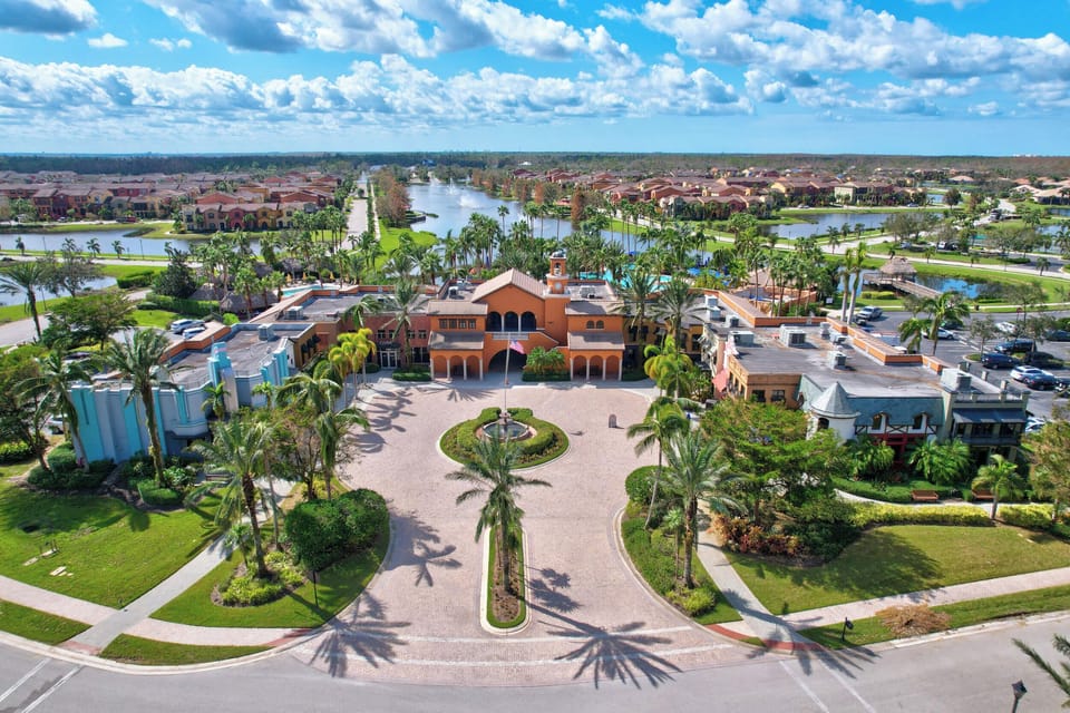 The main plaza of the amenities and town center -  see full description for what's included! 