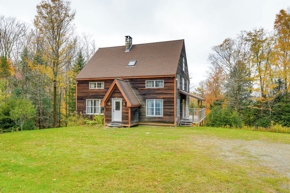 Whitingham Vacation Rental | 4BR | 2.5BA | 2,300 Sq Ft | Stairs Required