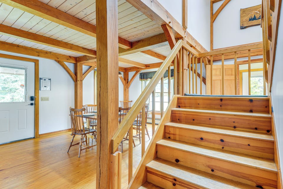 Stairs to Access 2nd Floor