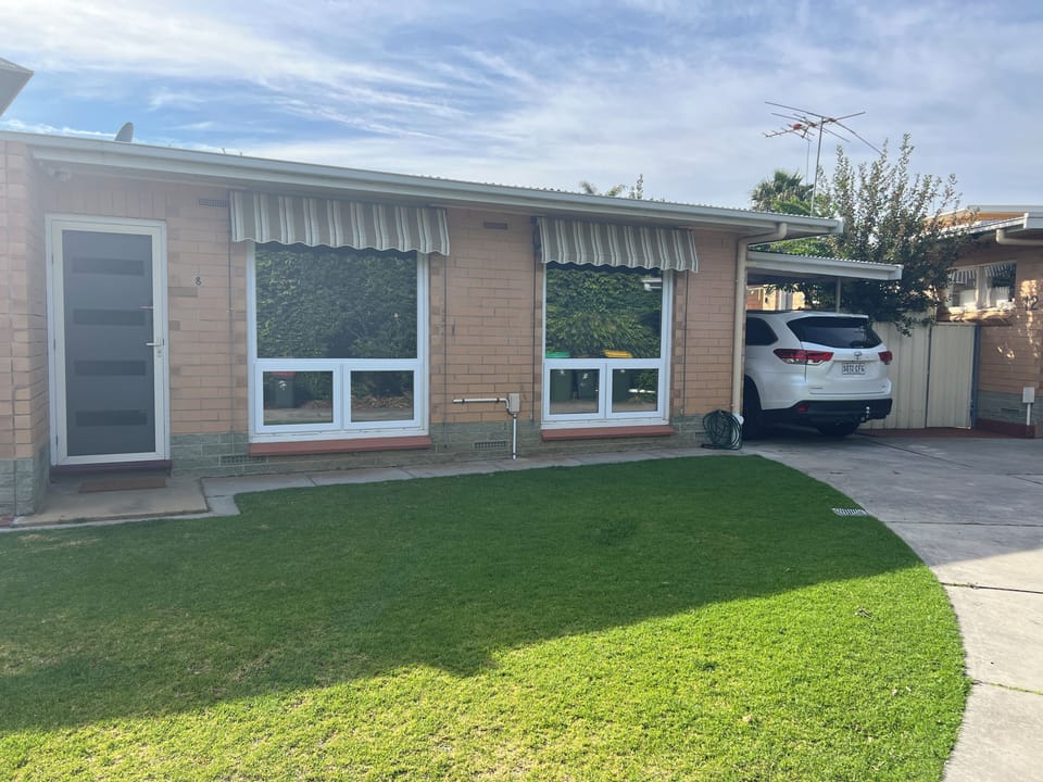 TrooBloo Glenelg North Unit | Frontage and parking space
