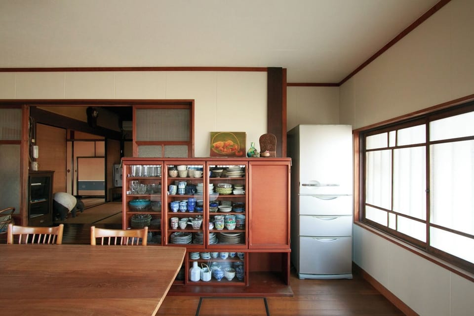 Tableware and cooking utensils are also available.