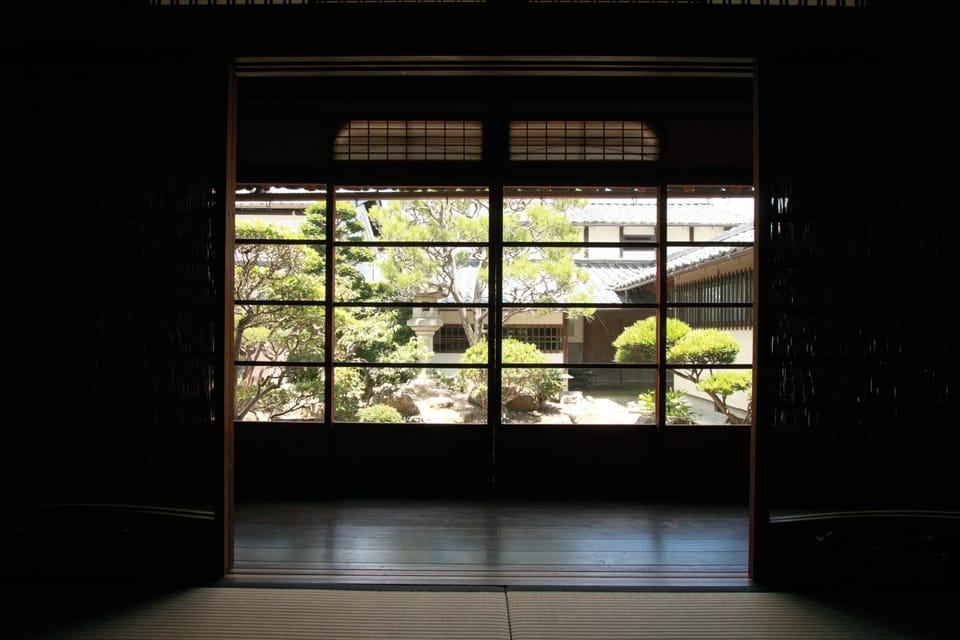 View from inside the room