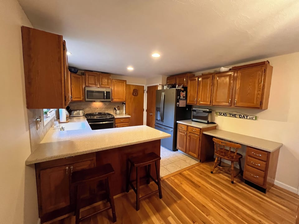 Fully equipped kitchen