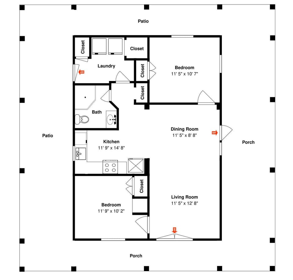 Ground Floor Plan Layout