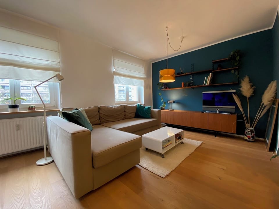 Bright and comfy living room