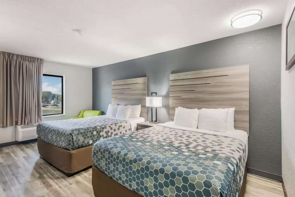 Unwind on plush beds after a day of exploring.