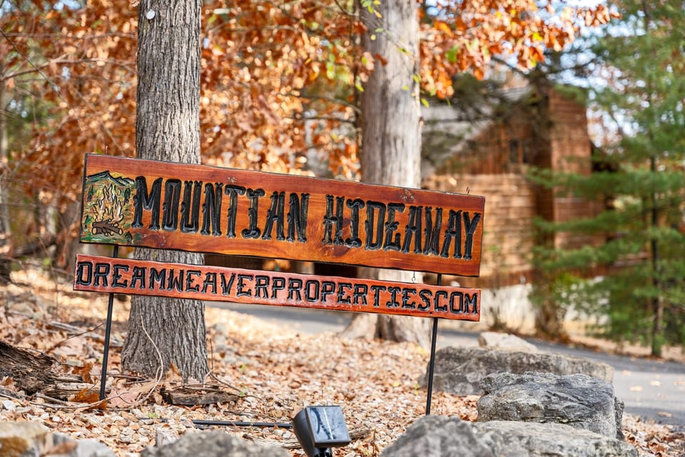 Romantic journey begins here—welcome to Mountain Hideaway Cabin