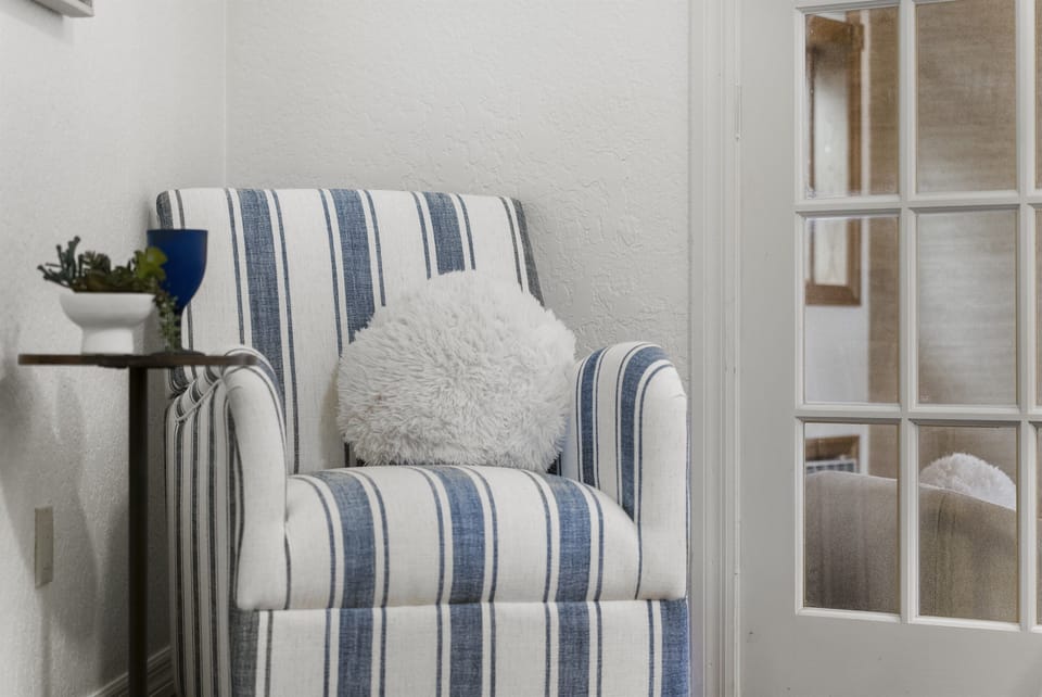 Relax in this comfy chair
