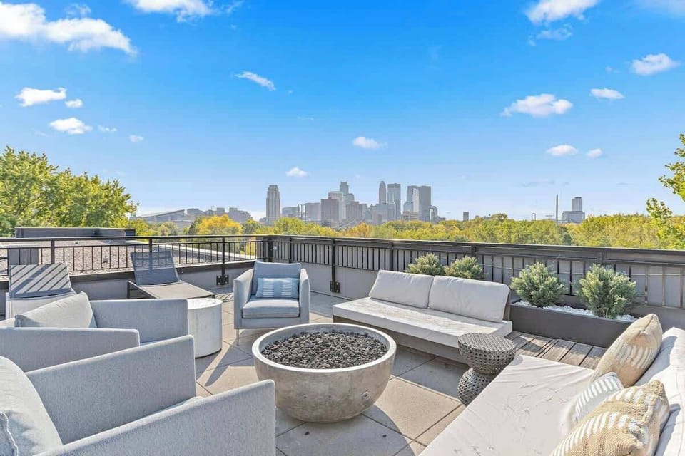 Enjoy exclusive access to the rooftop, offering stunning views and a perfect spot to relax or take in the city skyline.