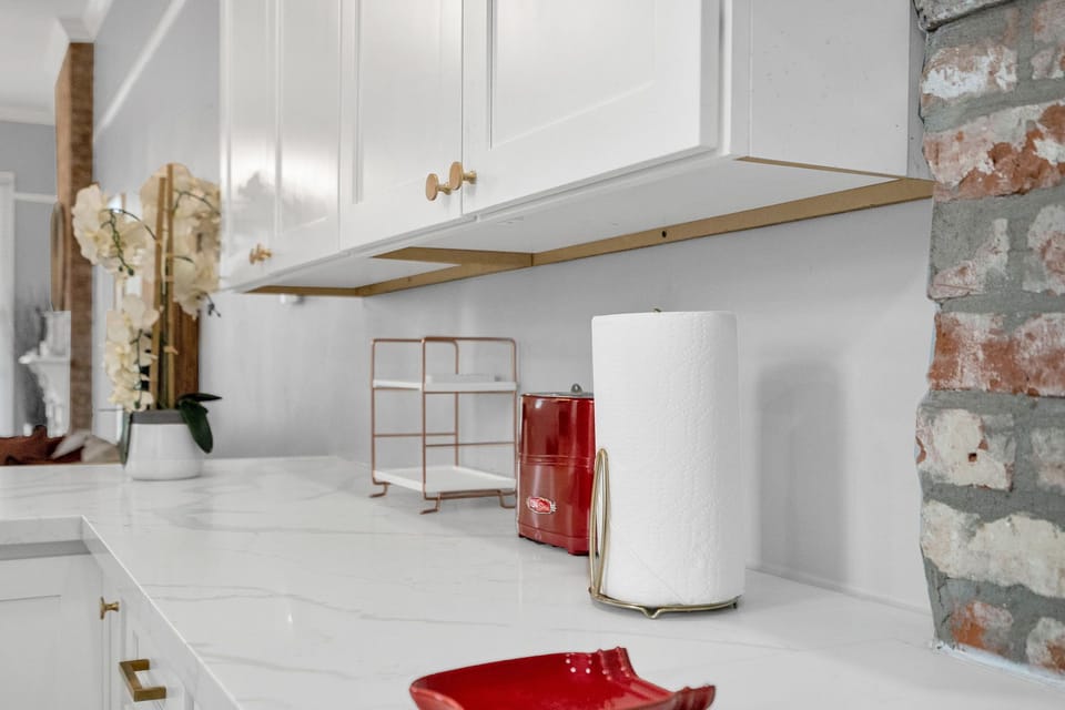 Thoughtful touches make this space feel like home. 