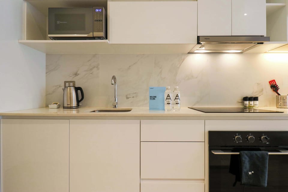 Equipped kitchen