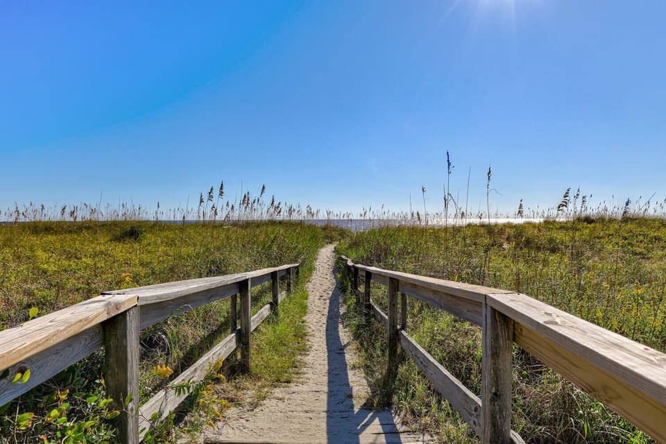Walk to beach