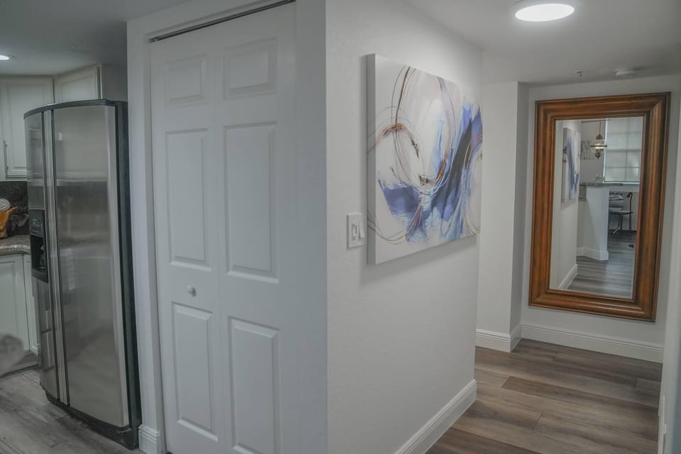 Hallway with a Mirror