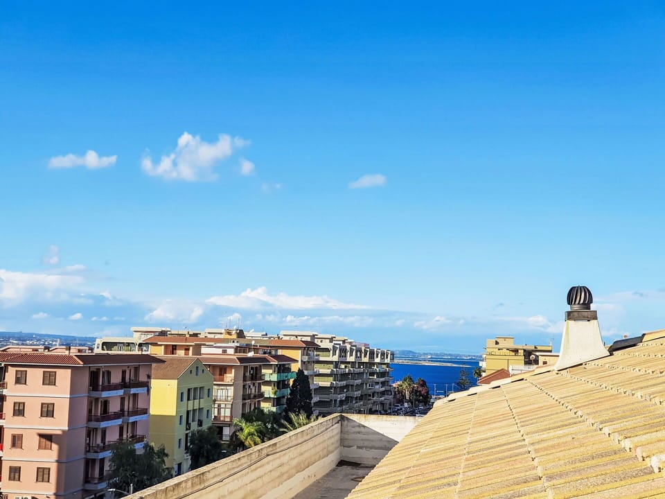 Sky, Blue, Daytime, Roof, Urban Design, Apartment, Morning, Balcony, Shade