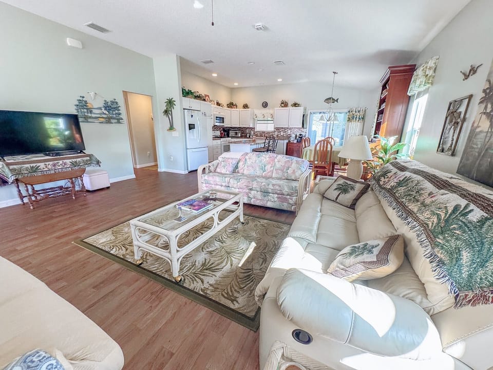 Open Concept - Living Room/Dining/Kitchen