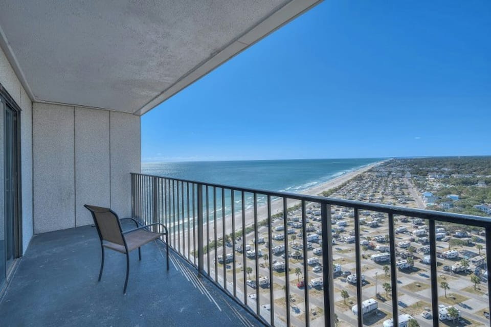 Have your morning coffee with an ocean view.