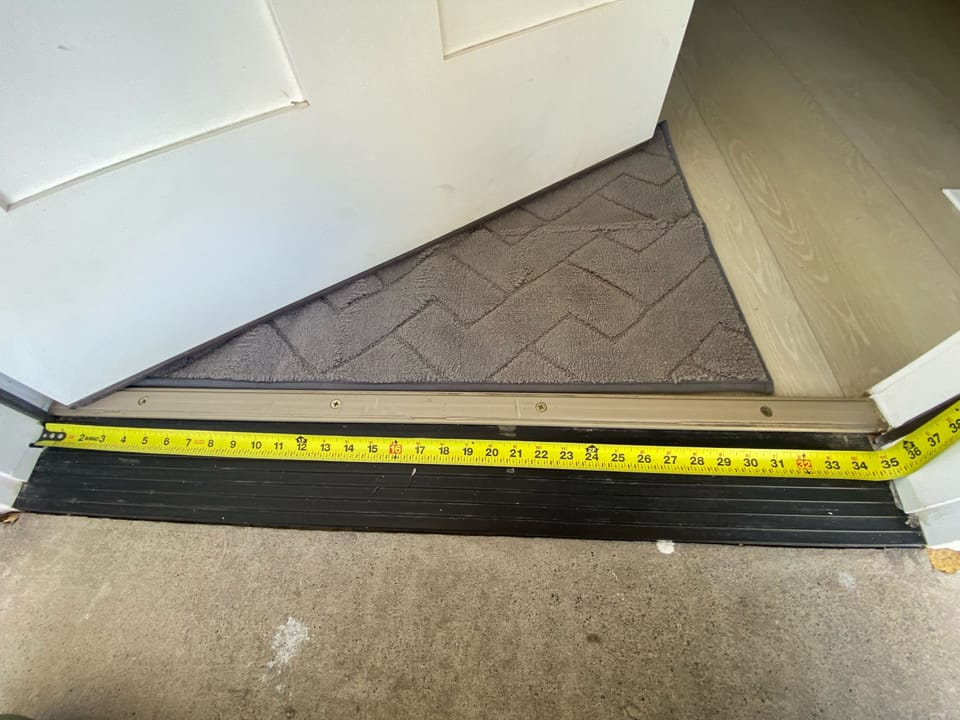 main door measurement