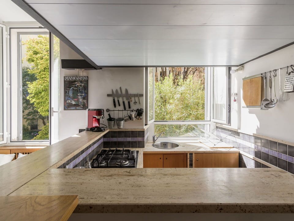 Cabinetry, Countertop, Window, Kitchen, Kitchen Sink, Wood, Building, Flooring, Wood Stain, Floor