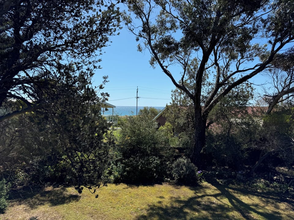 View to beach