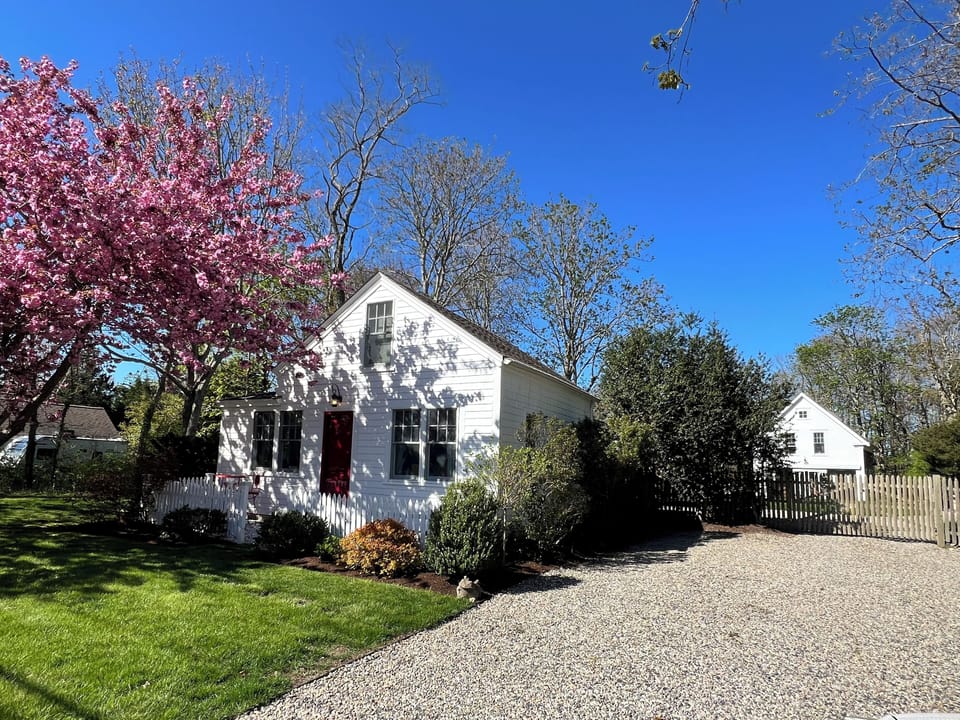 Cottage and Barn in back