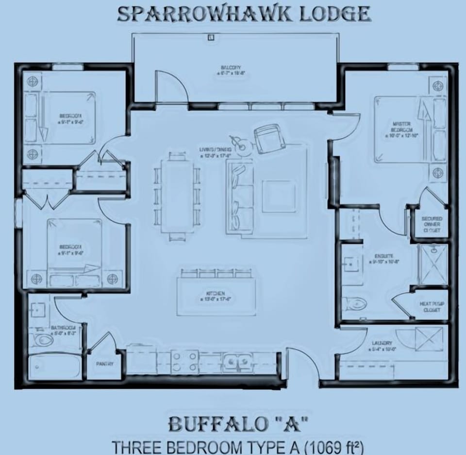 Sparrowhawk Floor plan