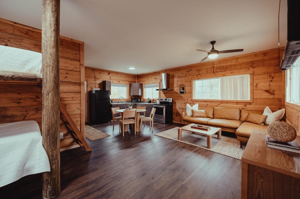 Boutique Cabin views