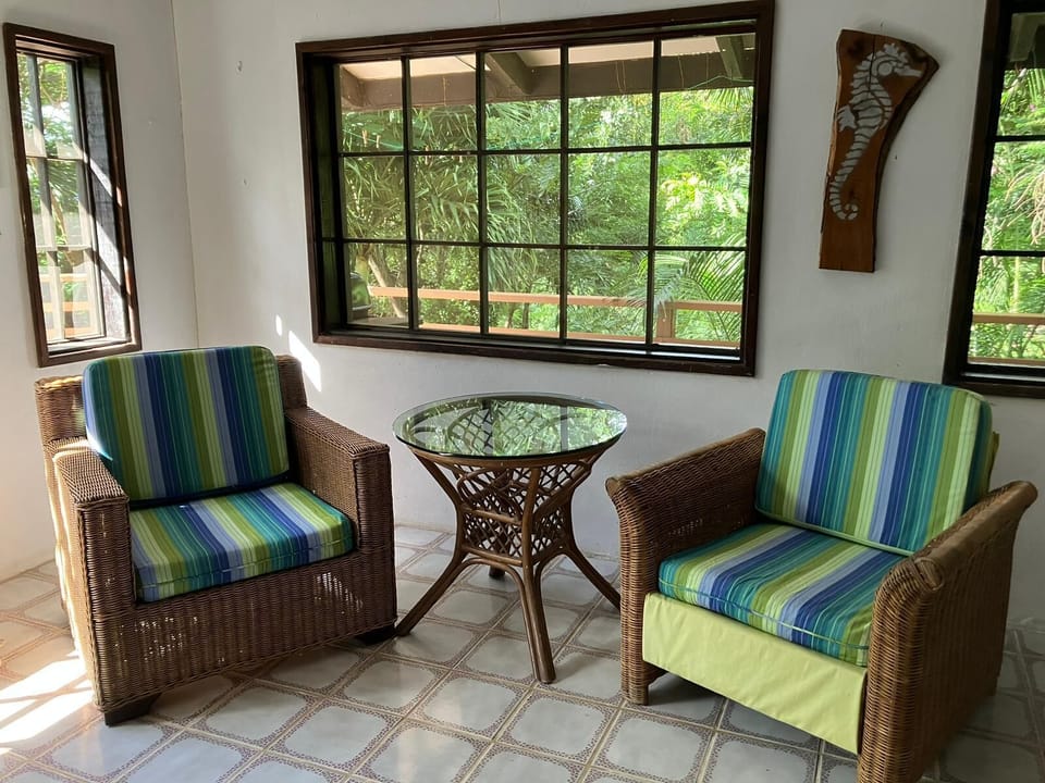 Sitting area in Bedroom 1.
