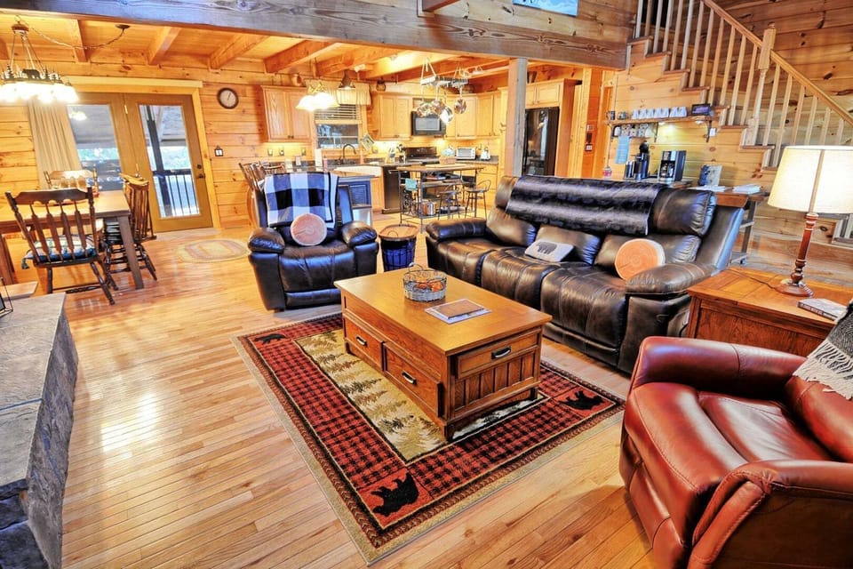Living Room with Power Reclining Chari and Couch