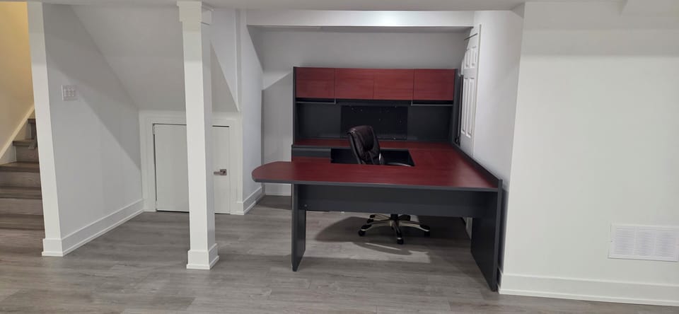office space in basement