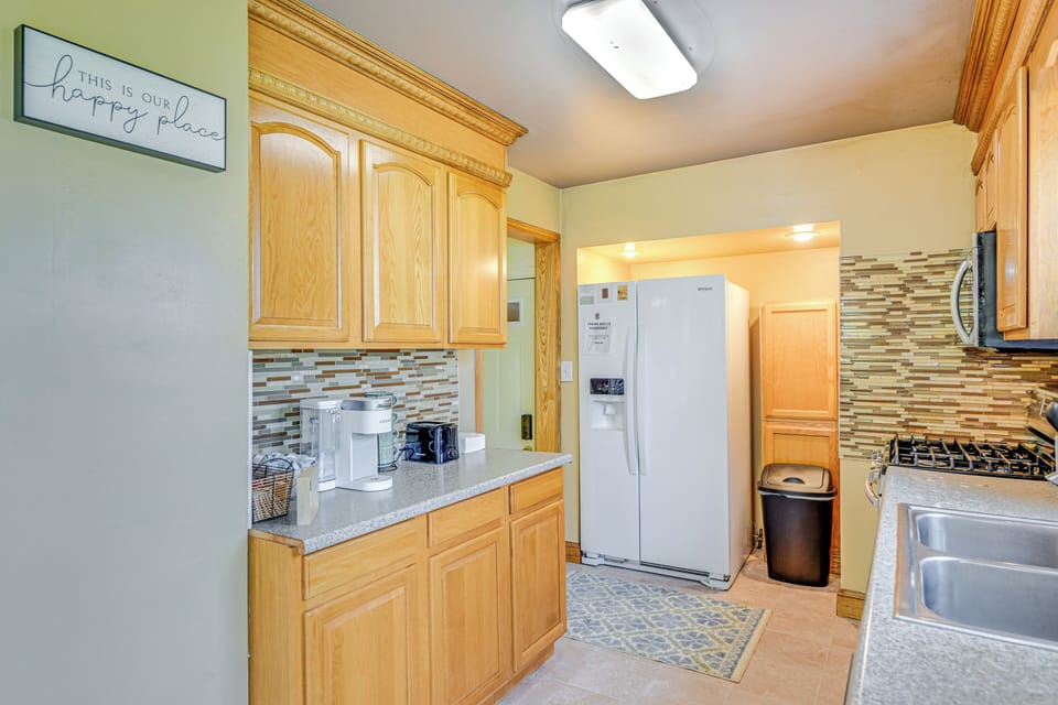Kitchen | 2-Story Home | Central A/C & Heating