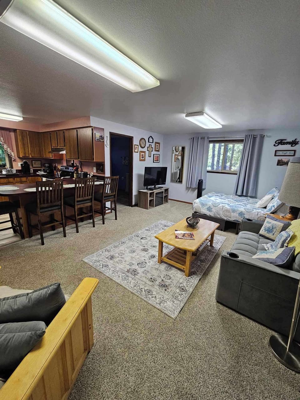 Your view as you walk through the door, welcome!