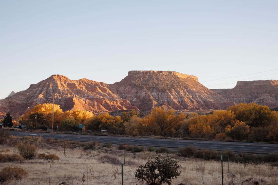 Beautiful Sunset Views of Mesas