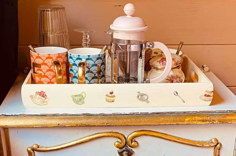 tea and coffee offered 