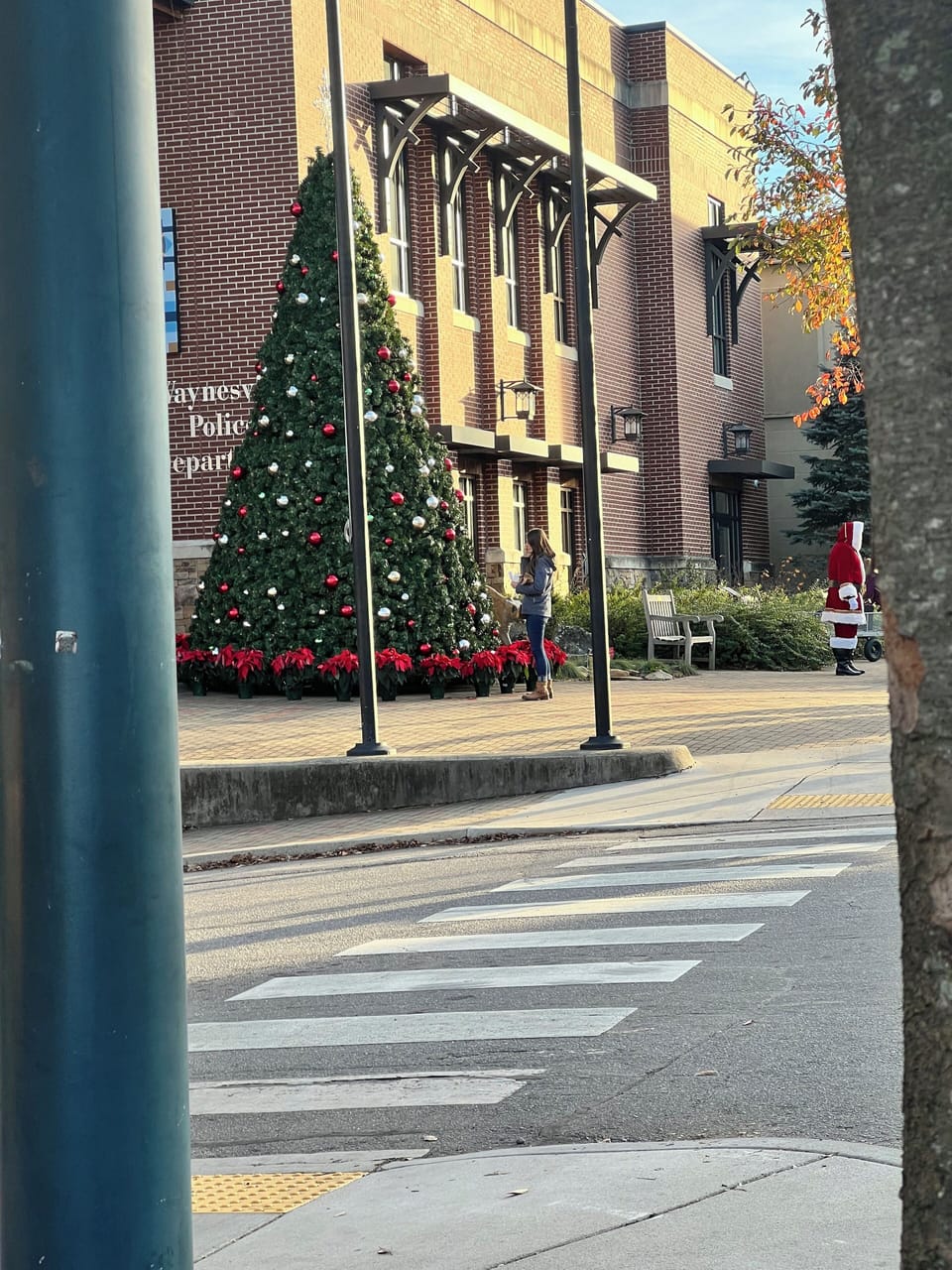 Christmas in Waynesville Steps Away form cottage