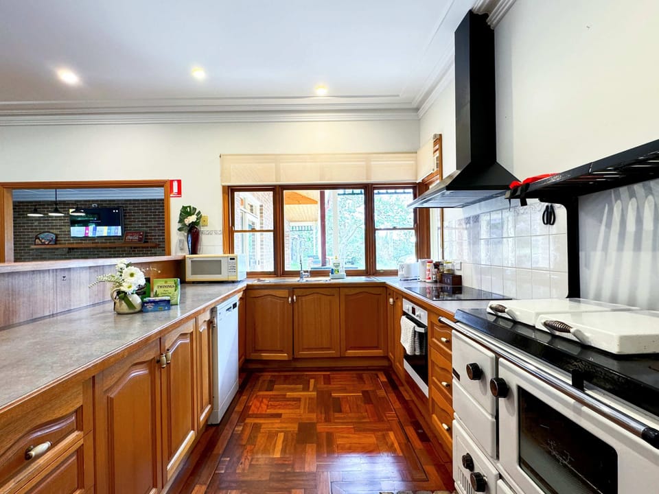Well-equipped kitchen perfect for gathering 