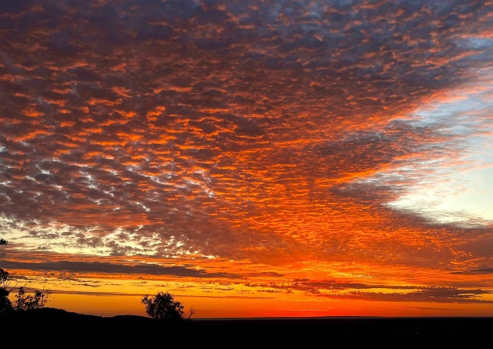 Stunning sunset view 
