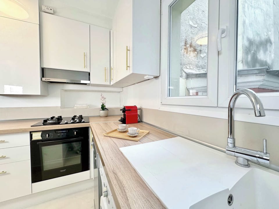 Everything you need will be in the kitchen