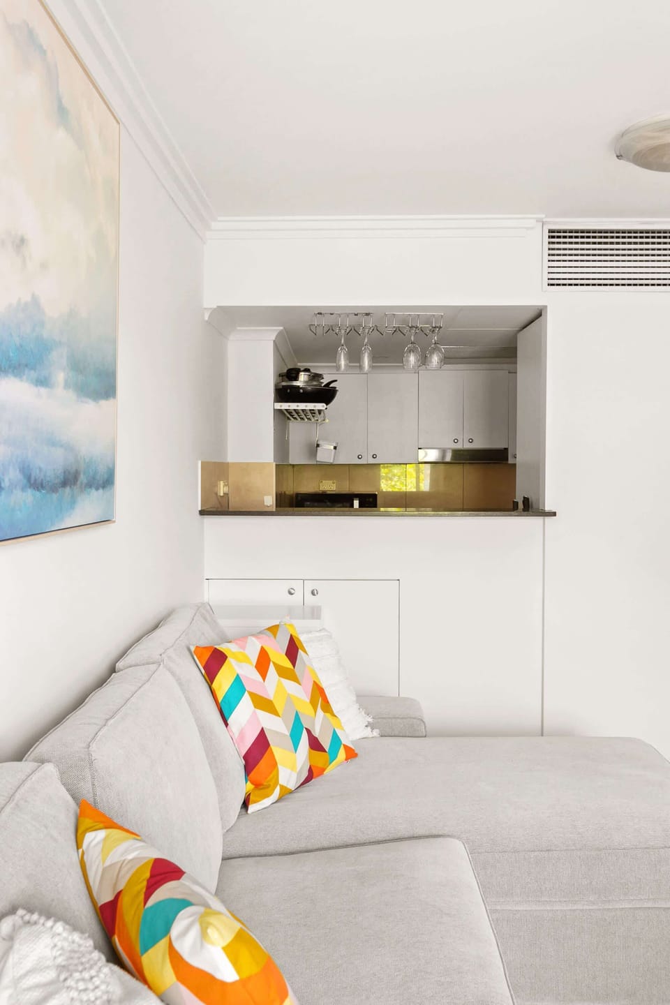 Living Area/Kitchen