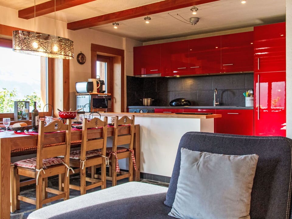 Furniture, Property, Table, Building, Lighting, Interior Design, Cabinetry, Countertop, Chair, Wood
