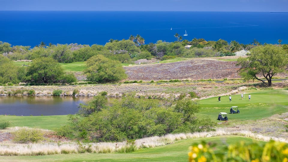 Views of the ocean and nearby golf course