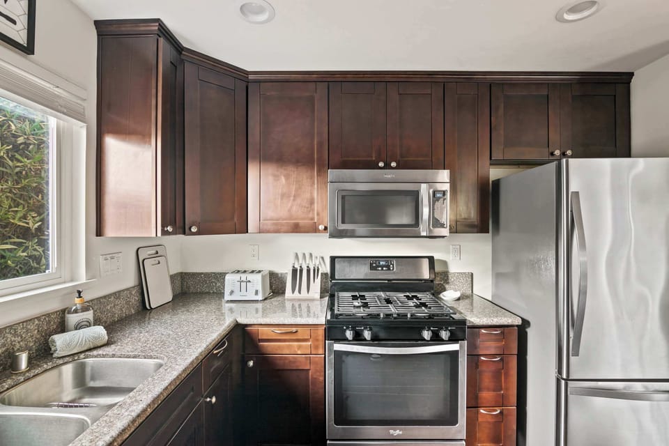 Stainless steel appliances