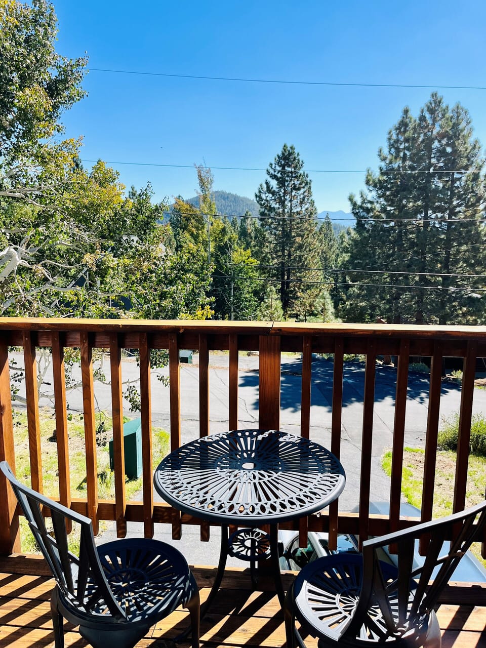 Best spot for morning coffee or afternoon refreshments