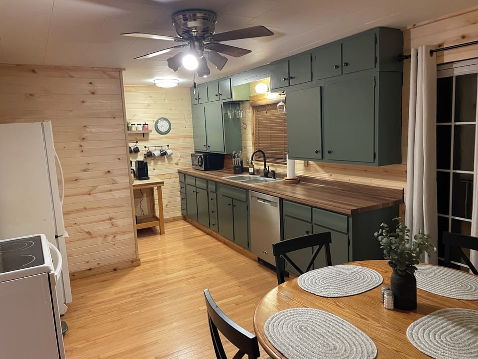 well stocked kitchen 