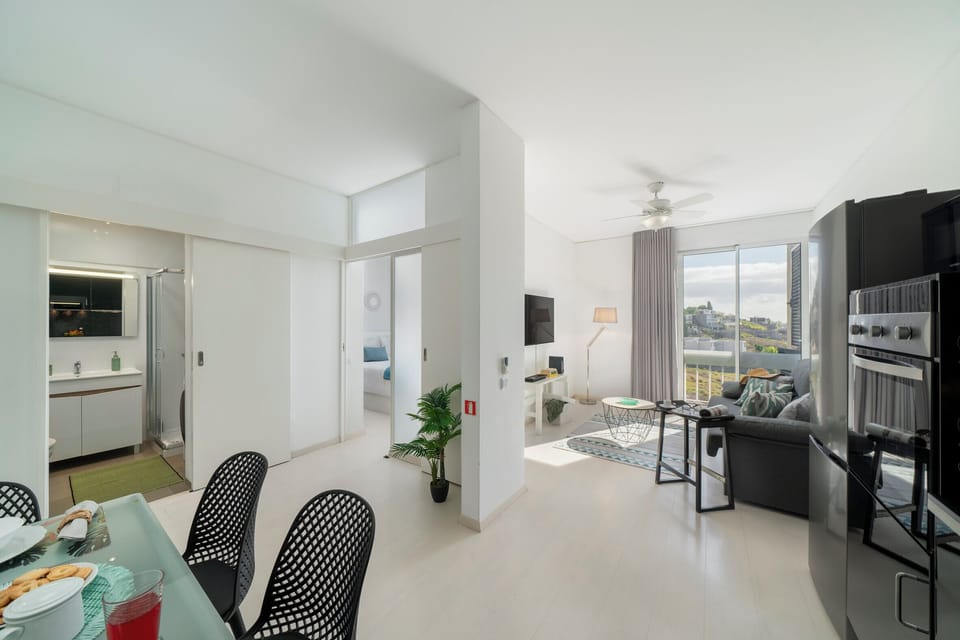 living rooom , dining room, bathroom and kitchen