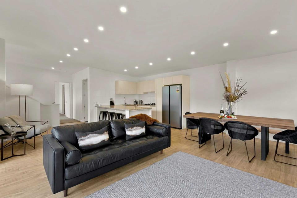 Spacious open plan living area to relax and unwind.