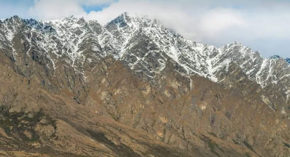 Incredible close-up views of The Remarkables mountain range