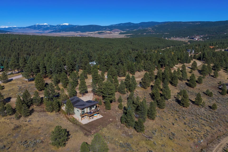 Aerial View of the home
