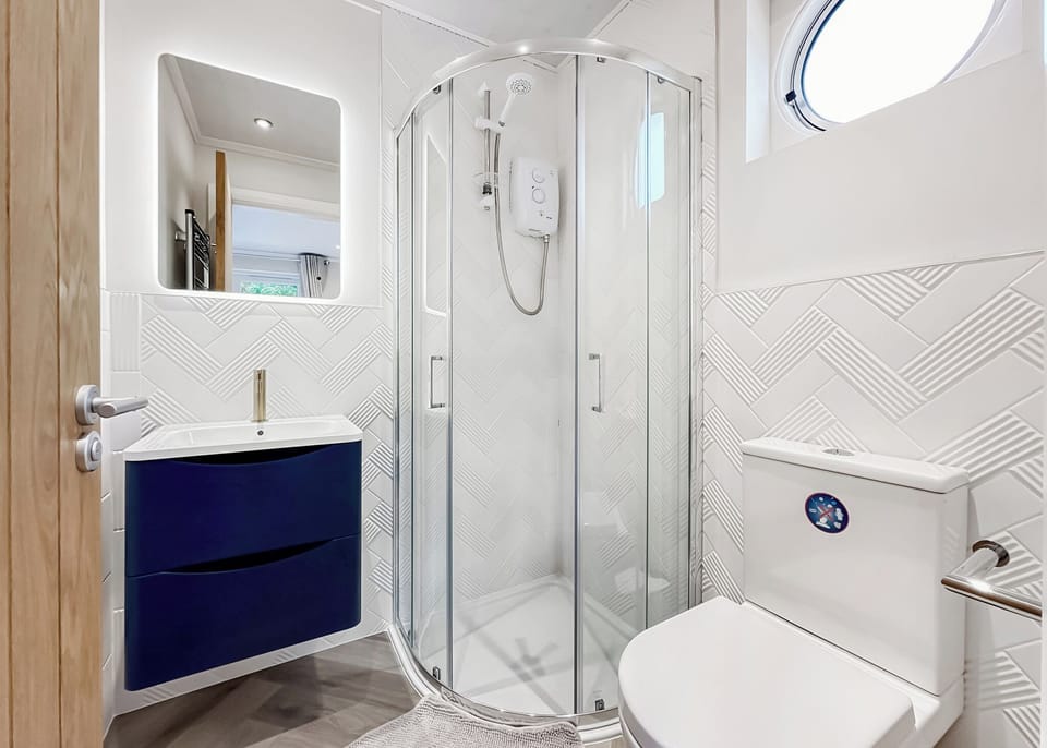 Shower, Bathroom, House