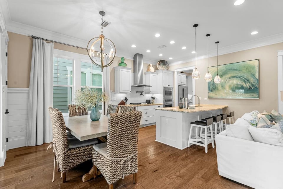 Kitchen and Dining Area