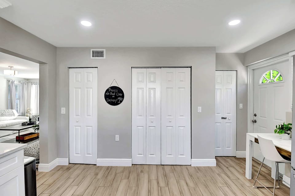 Washer and dryer in unit